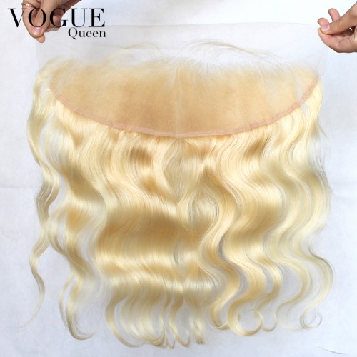 13x4 Lace Frontals 613 Blonde Body Wave Hair Lace Frontal Virgin Remy Wavy Brazilian Hair Blonde Frontal